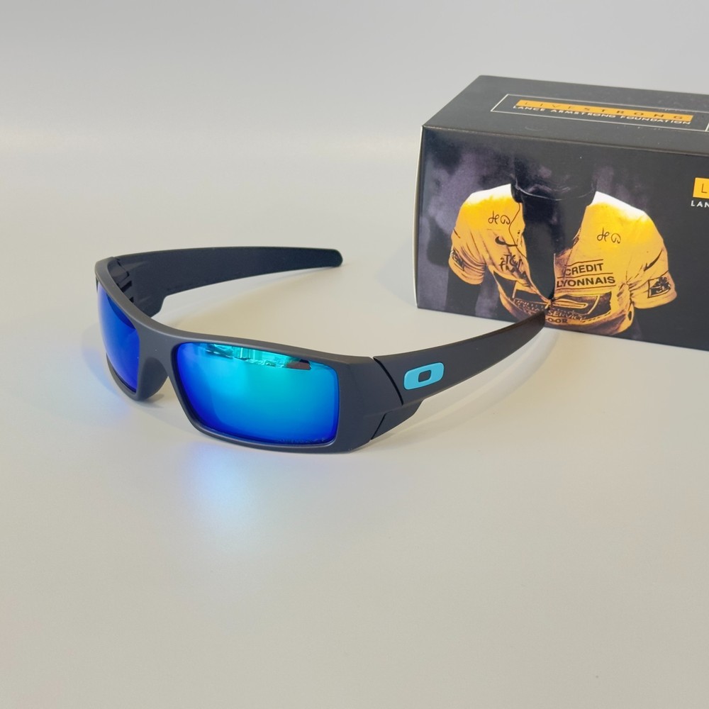 Oakley Gascan Polarized Sunglasses OO9014 Matte Black/Prizm Deep Water H2O