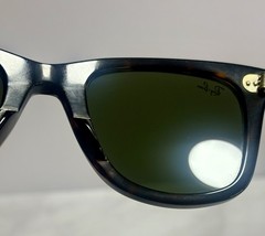 Ray-Ban WAYFARER RB 2140 902 50-22-150 Havana w/ Green lens “RB”- EXCELLENT!