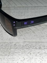Oakley Holbrook OO9102-67 Black Ink/Purple Icons Sunglasses 55-18mm