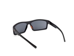Harley Davidson HD00023 02A injected Matte Black Smoke 62 mm Men’s Sunglasses