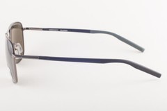 Serengeti SPELLO 8798 Shiny Gunmetal Black Grey / 555 Polarized Sunglasses 58mm