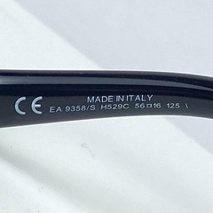 Emporio Armani Sunglasses Black Ea 9358/S