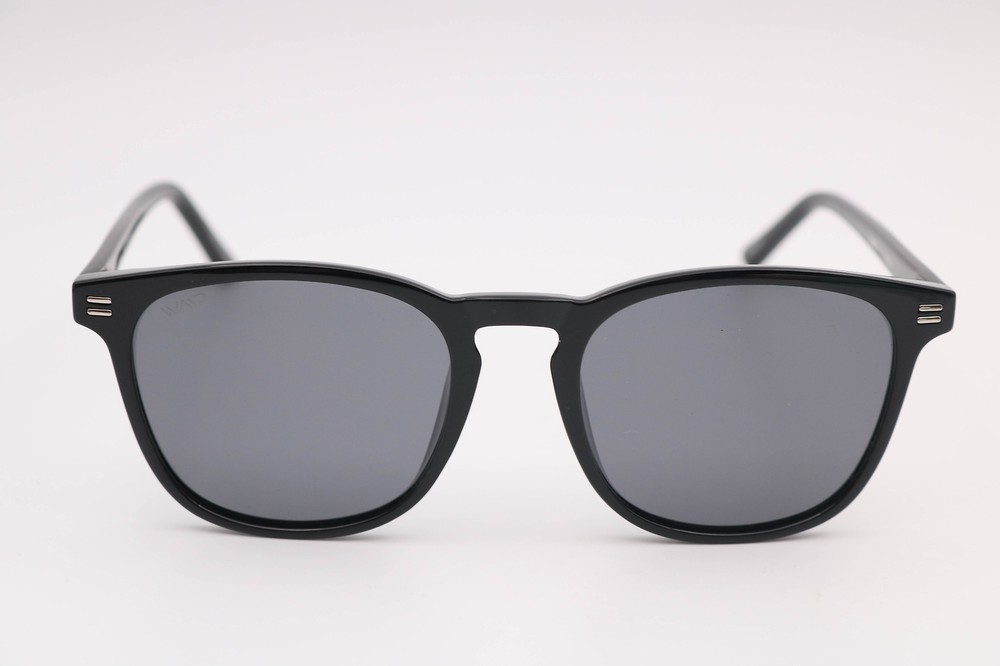 Wmp Nick Black/Black Round Polarized Sunglasses 51-21-150