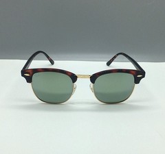HOT SILVER MIRROR RB3016 RAY-BAN CLUBMASTER SUNGLASSES TR-7259
