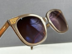 Maje Sunglasses Women Brown Large Lens Round Square NP:175€