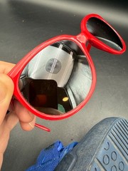 Bolle Brevete Nylon SGDG Sunglasses Red Nylon Ski Frame Vintage