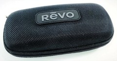 Revo Sunglasses INDIGO Shiny Black Frame / Terra Brown POLARIZED Lens RE1241 NEW