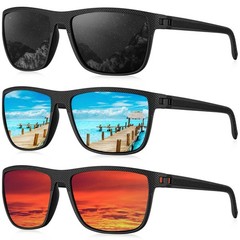 KALIYADI Polarized Sunglasses for Men Lightweight Sun Glasses with UV Protection