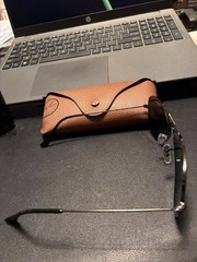 Ray-Ban Aviators RB3025 58mm. Gunmetal Frames w/ Dark Grey Tinted Lenses. New.