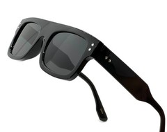 Oversized Thick Frame Square Sunglasses Retro Men’s Women Outdoor UV400 Glasses