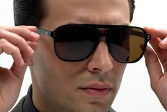 Large Oversized Men Women Orange Lens Aviator Retro 80’s Sunglasses Lentes Gafas