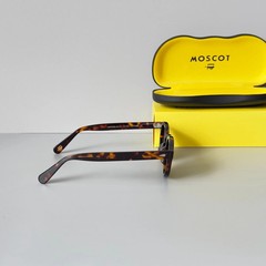 Moscot Lemtosh Tortoise Frame Dark Grey Lens Sunglasses Handmade Unisex
