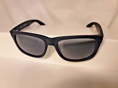 Ray-Ban RB4165 622/T3 Justin Matte Black / dark gray 54mm Sunglasses RB
