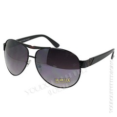 Mens Classic Aviator Fashion Sunglasses Driving Black Silver Gold Eye-wear New
