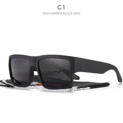 SPY Cyrus Men’s HD Polarized Sunglasses Matte Black Happy Lens Shades Brand New