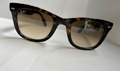Ray Ban Folding Wayfarer Havana 4105 710 Brown Sunglasses 50mm