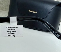 Tom Ford TF 1069 01A Black Sunglasses 68-7-115mm New With Tags