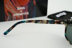 NIB! Zayn x Arnette AN4303-1236/25 54-17-140 3N Mineral Tortoise/Blue Mirrored