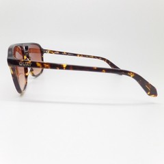 Quay On The Fly Yellow Tortoise Fade Brown Sunglasses Authentic New