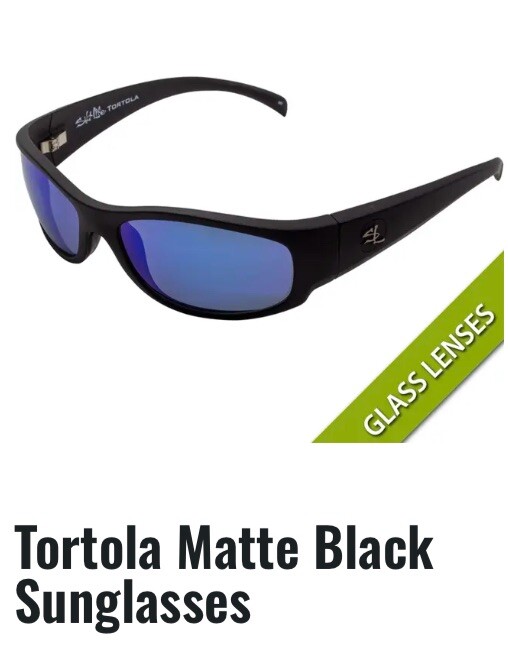 Salt Life Tortola Matte Black Smoke Blue Glass Lens MSRP Live Salty New $229 NWT