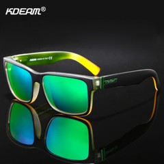 KDEAM Square Polarized Sport Sunglasses Mens Women Fishing Driving Glasses UV400