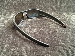 Oakley sunglasses Gascan steel Black frame Prizm Blue Polarized lens OO9096-01