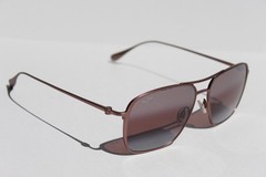 MAUI JIM Beaches POLARIZED Sunglasses R541-19A Satin Brown/Maui Rose NEW Japan