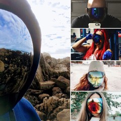 Sunglasses Large Mirror Oversized Anti-fogging Protective Mask Full Face Covered