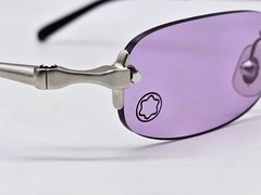 Vintage Montblanc Y2K Rimless Sunglasses 50 [ ] 20 135 mm [RARE]