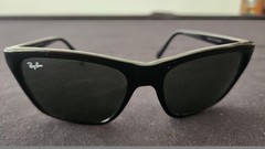 Ray-Ban Bausch & Lomb Cats Nylon Black Sunglasses – Vintage Gray Lens
