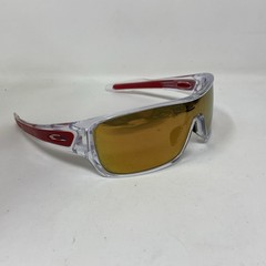 Oakley Turbine Rotor 9307 Clear Red W/ Orange Mirror Lens NH36