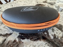 Kaenon Bolsa Unisex Sunglasses Black With Amber Lens Polarized, Made in Italy