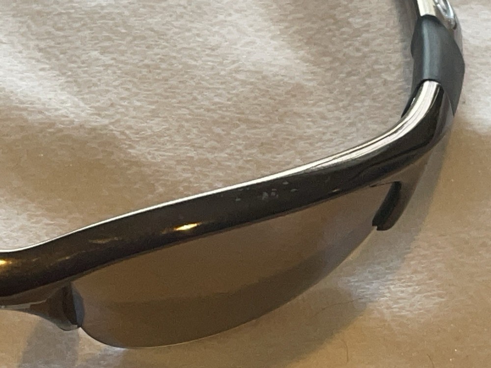 OAKLEY HALF JACKET 1.0 Black Chrome, Titanium Lens