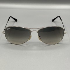 Ray-Ban RB 3362 Cockpit 003/32 Sunglasses Silver Gradient 59-14 Used