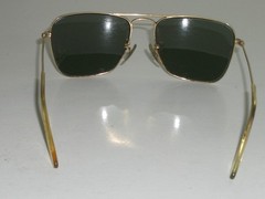 1970’s 52[]16mm VINTAGE B&L RAY-BAN GEP G15 UV SMALL CARAVAN AVIATOR SUNGLASSES