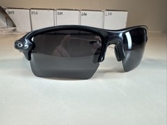 OAKLEY OO9188-01 Men’s FLAK 2.0 XL Matte Black/Black Polarized Sunglasses #1056