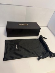 VERSACE VE4482 GB1 87 Black Grey Men’s 57 mm Sunglasses