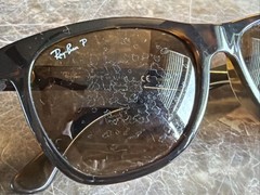 Ray Ban Polarized Tortoise Brown Sunglasses Frames Only Italy RB 4184 145m -A163