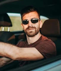 Gafas de Sol para Hombre Lentes para Piloto Conducir Motocicleta de Moda Casual