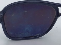 Vintage Suncloud Blue Nylon Frame Depose Sunglasses MADE in FRANCE P4