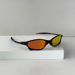 Oakley Juliet 1.0 X-Metal Sunglasses Black Frame Fire Iridium Lens