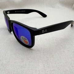 Ray-Ban Classic Polarized sunglasses Justin RB4165 622/55 Blue Lens Black Frame
