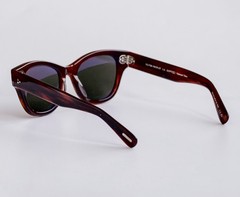 Oliver Peoples OV5490SU Eadie Red Tortoise Rectangle Polarized Green Lens 51mm