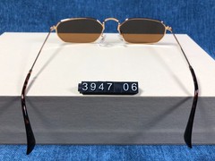 Ray-Ban RB3947 Polished Arista Gold/Brown 57 mm Sunglasses 145mm 001/33 57-18MM