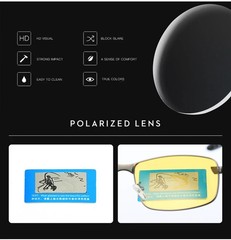 Day Night Vision Glasses Polarized Sunglasses Anti Glare Tac Driving Eyewear