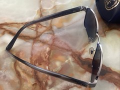Ray-Ban RB3750 Polished Gunmetal/Blue 62 mm Sunglasses RB3750 004/R5 62-18