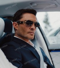 MAYBACH THE KING I Gold Black / GRAY Gradient 140mm Navigator Sunglasses