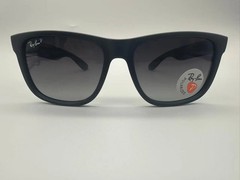 Ray-Ban RB4165 622/T3 Justin Polarized Sunglasses Grey Classic Frame 54mm
