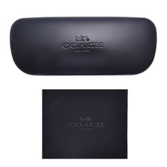 Coach CBY93 HC8436 500287 Sunglasses Women’s Black/Grey Solid 55mm