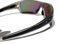 NEW Oakley TURBINE ROTOR Matte Grey POLARIZED Galaxy Ruby Lens Sunglass 9307